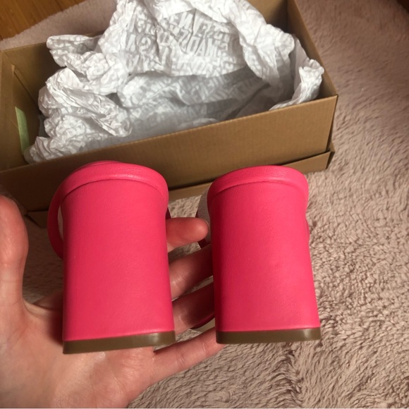 STEVE MADDEN LILAH HEELS SANDALS PINK - Picture 9 of 11